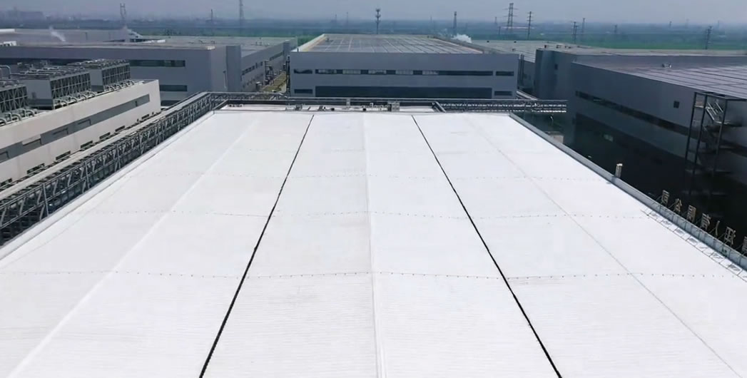 Industrial roof renovation